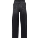 Jeans balloon fit con inserti effetto pelle 103857 A3GWPJ4 PINKO 