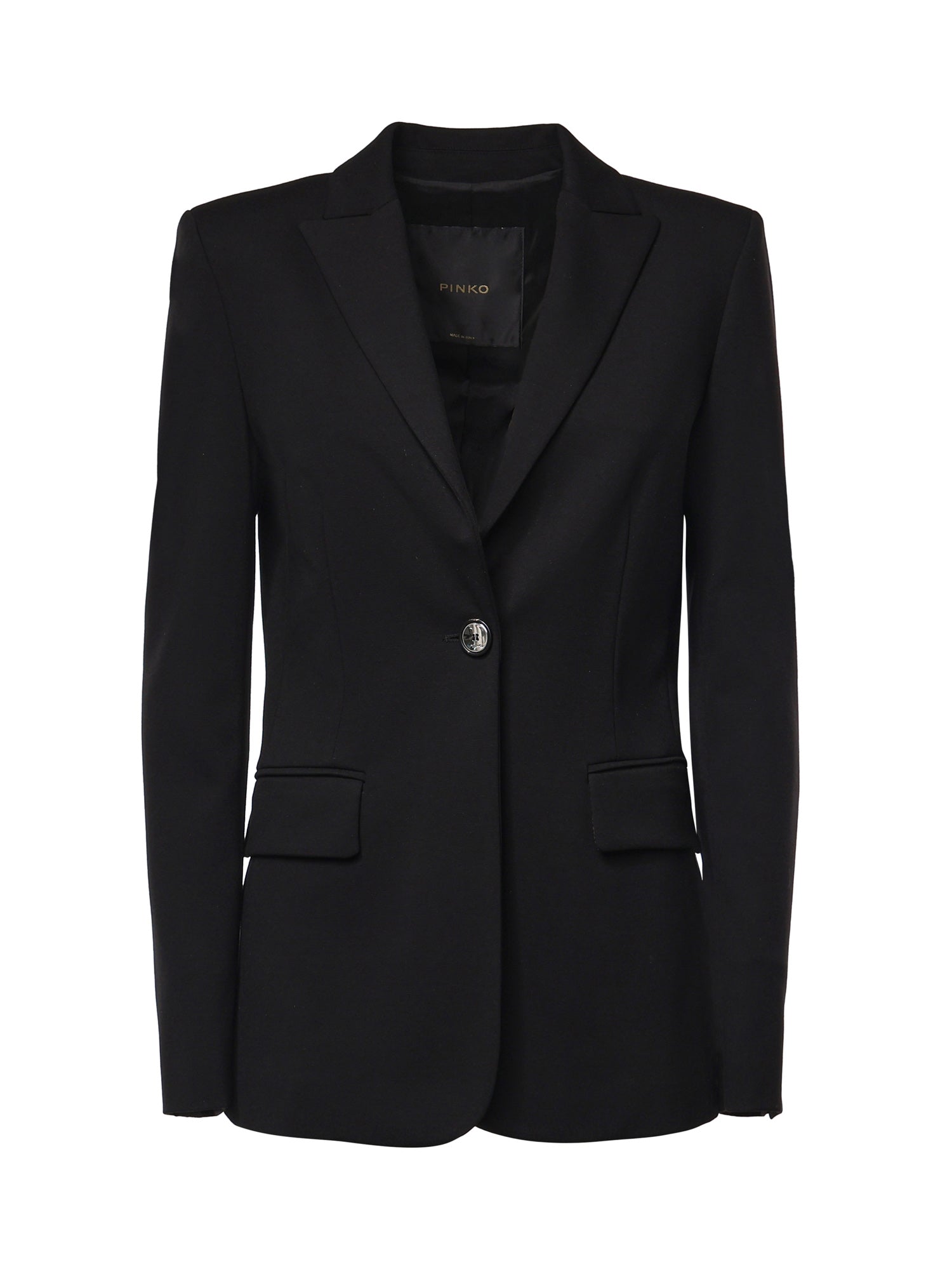 Giacca monopetto in misto viscosa 104903 A3AHZ99 PINKO 