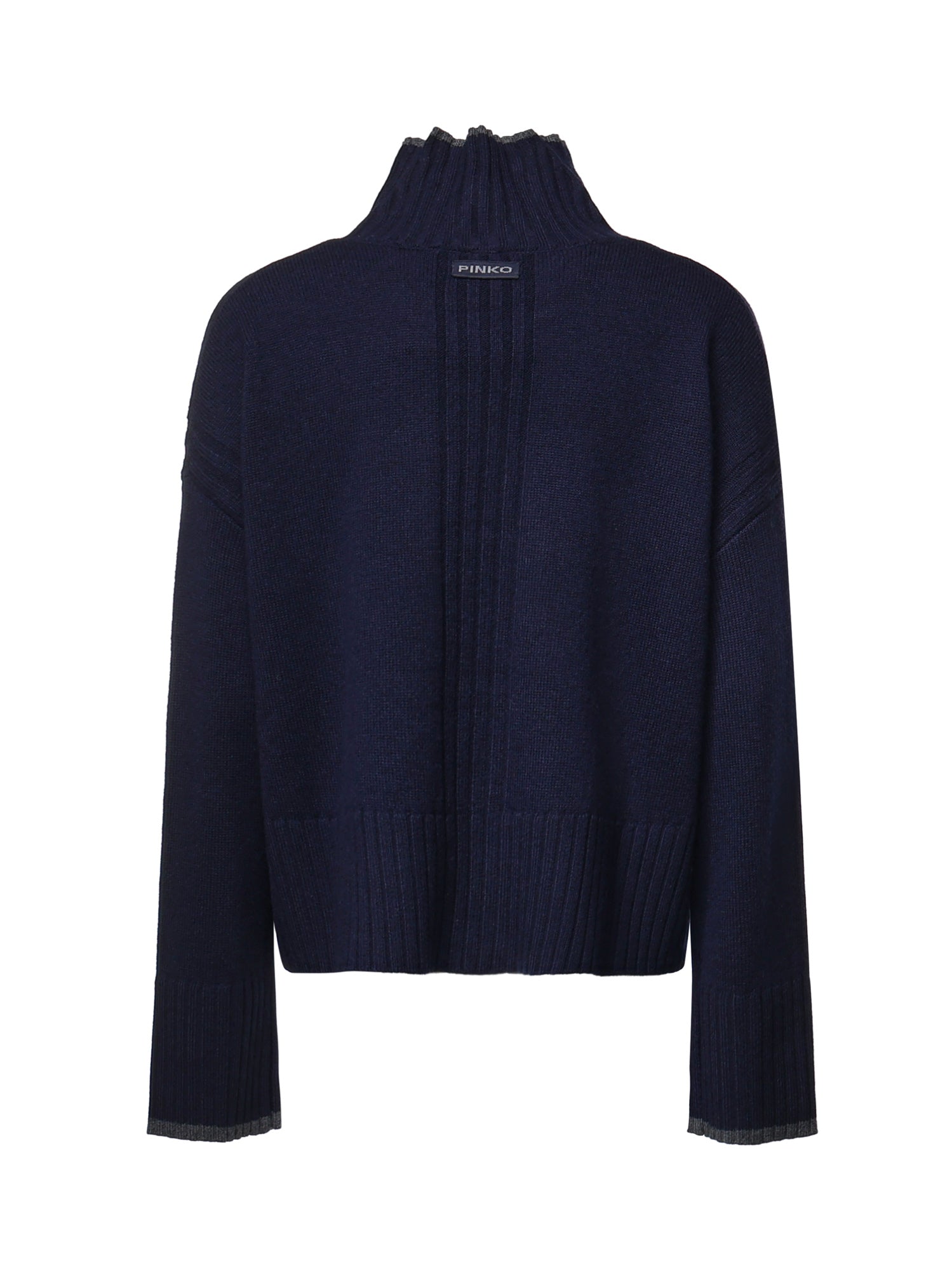 Maglione dolcevita in lana e cashmere 105446 A3G1G02 PINKO 