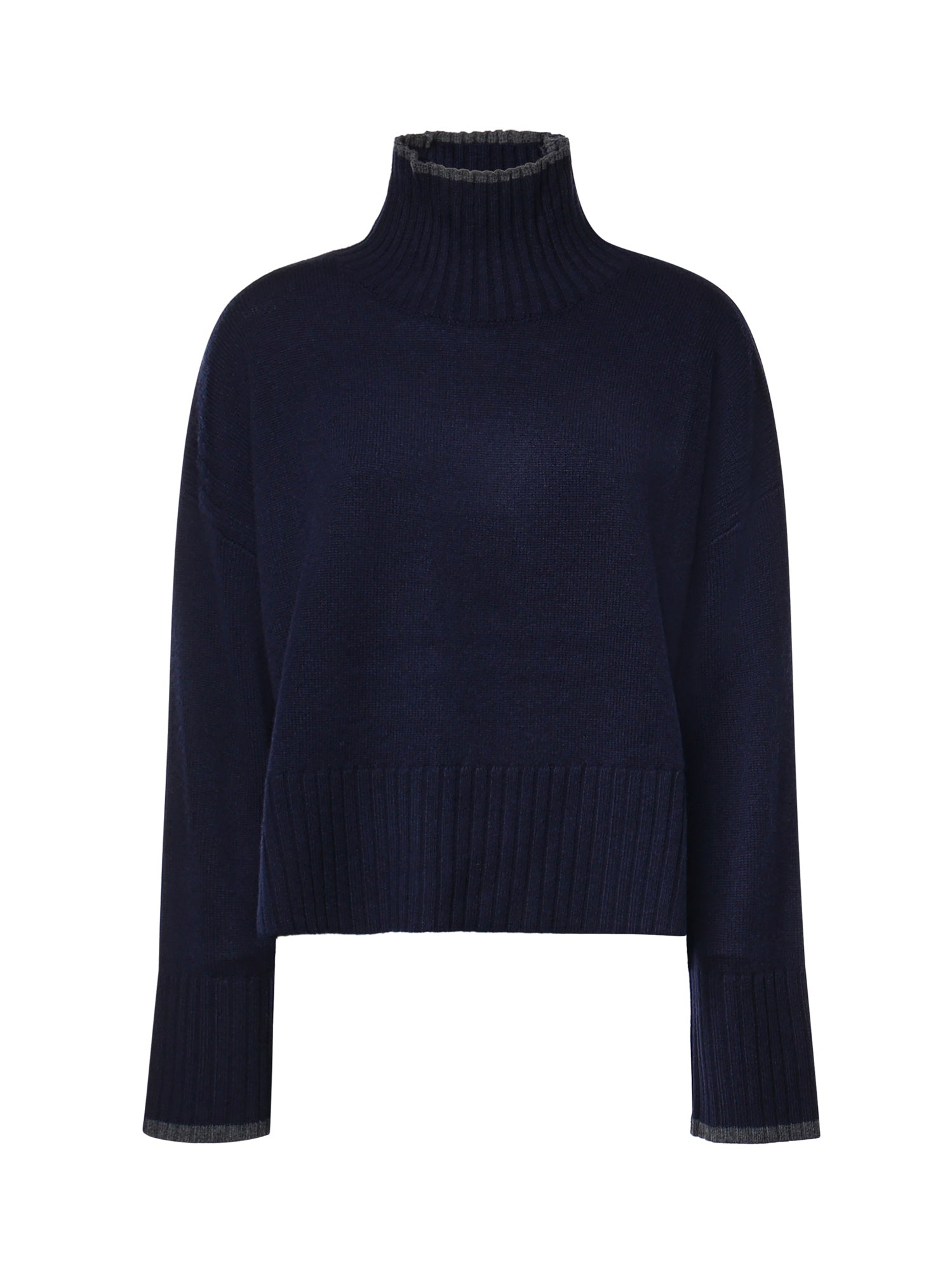Maglione dolcevita in lana e cashmere 105446 A3G1G02 PINKO 