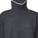 Maglione dolcevita in lana e cashmere 105446 A3G1I76 PINKO 