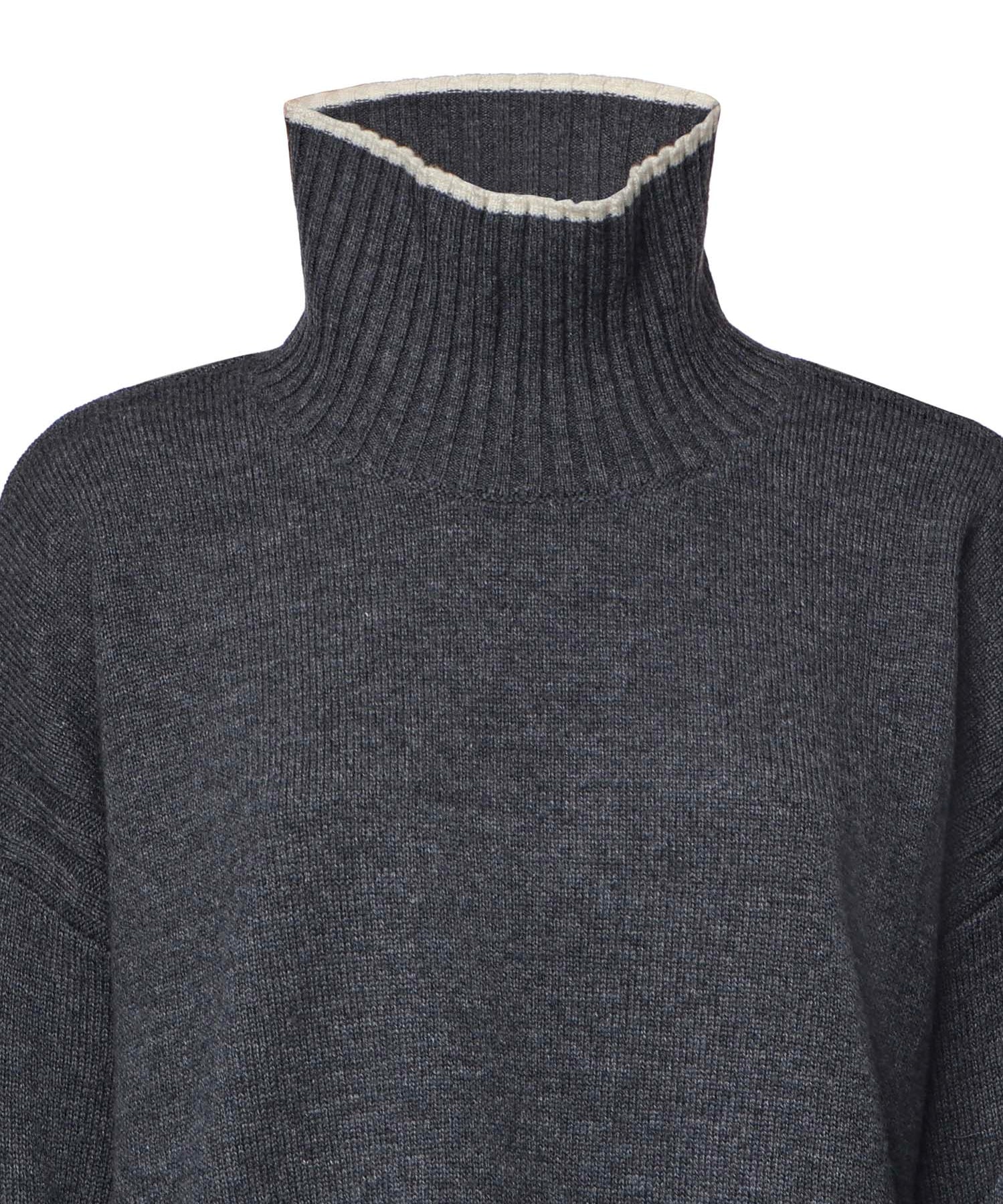 Maglione dolcevita in lana e cashmere 105446 A3G1I76 PINKO 