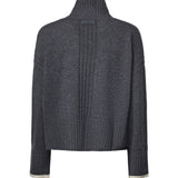 Maglione dolcevita in lana e cashmere 105446 A3G1I76 PINKO 