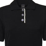 Polo cropped in lana e cashmere 105450 A3G1Z99 PINKO 