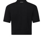Polo cropped in lana e cashmere 105450 A3G1Z99 PINKO 