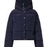 Caban in tela tecnica con cappuccio 105656 A39JF92 PINKO 