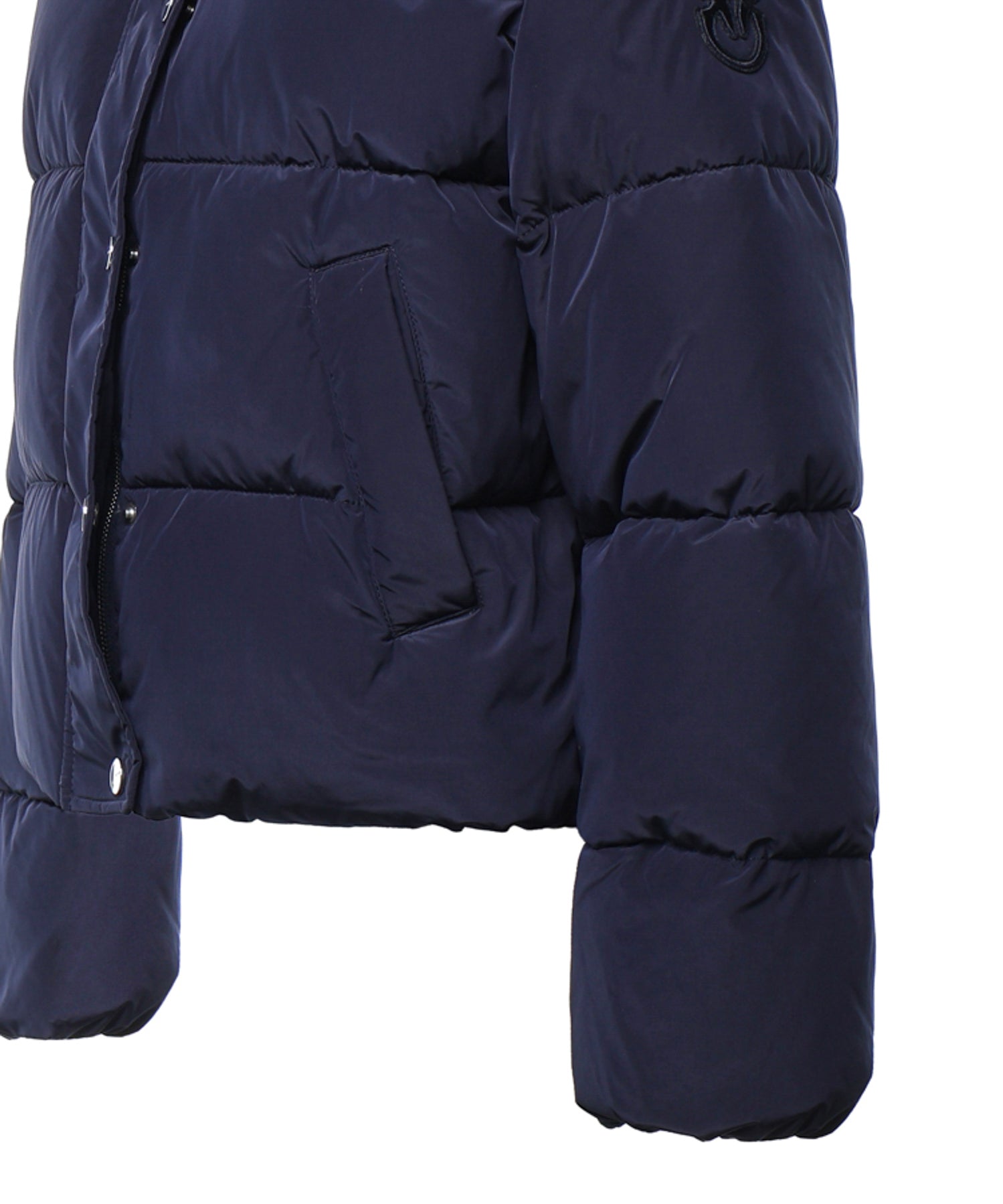 Caban in tela tecnica con cappuccio 105656 A39JF92 PINKO 