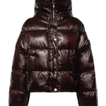 Piumino imbottito in nylon 105656 A3FIL72 PINKO 