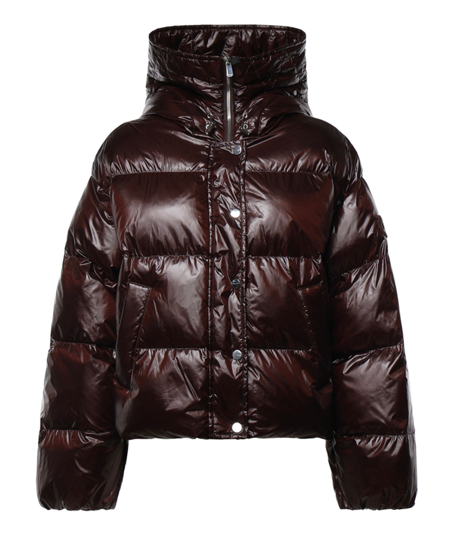 Piumino imbottito in nylon 105656 A3FIL72 PINKO 