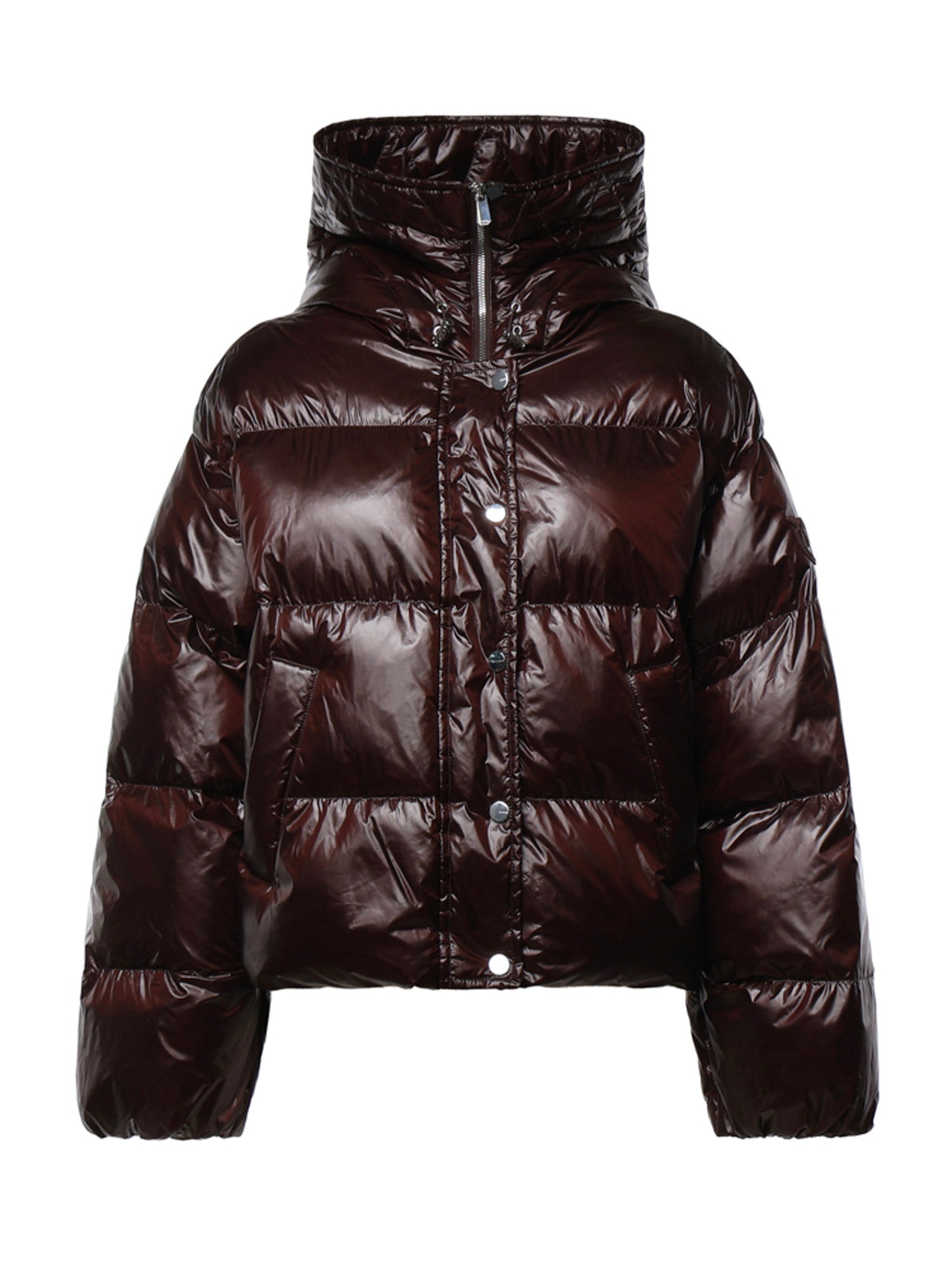 Piumino imbottito in nylon 105656 A3FIL72 PINKO 