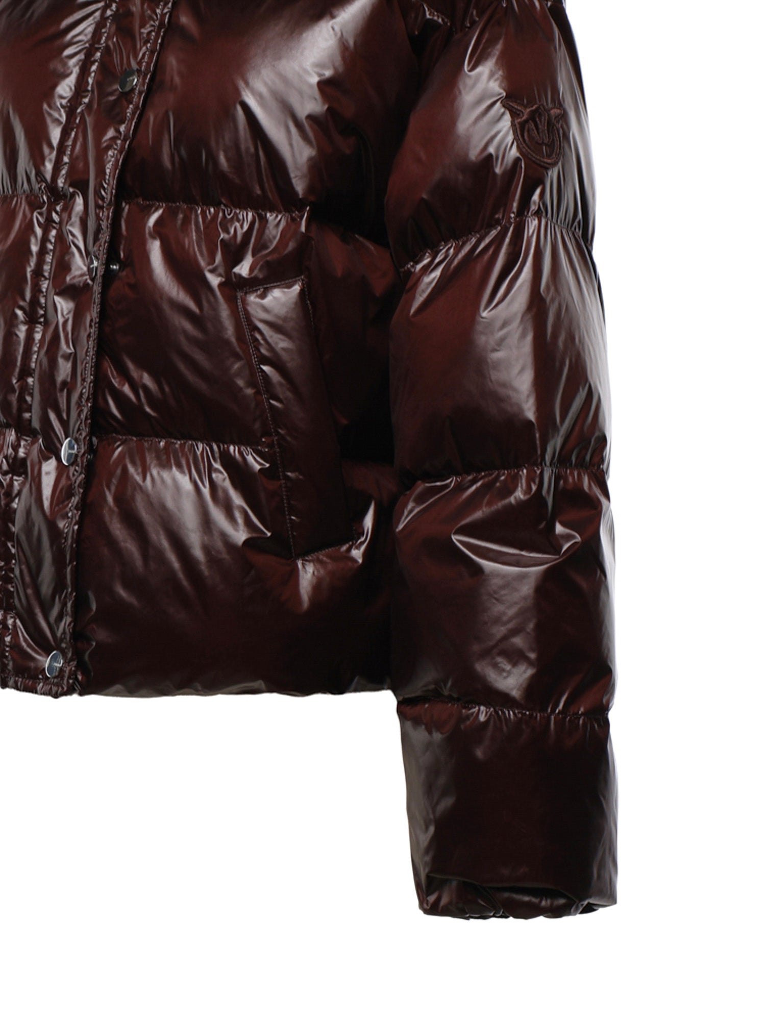 Piumino imbottito in nylon 105656 A3FIL72 PINKO 