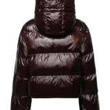Piumino imbottito in nylon 105656 A3FIL72 PINKO 