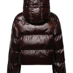 Piumino imbottito in nylon 105656 A3FIL72 PINKO 