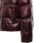 Piumino imbottito in nylon 105656 A3FIRR7 PINKO 