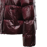 Piumino imbottito in nylon 105656 A3FIRR7 PINKO 