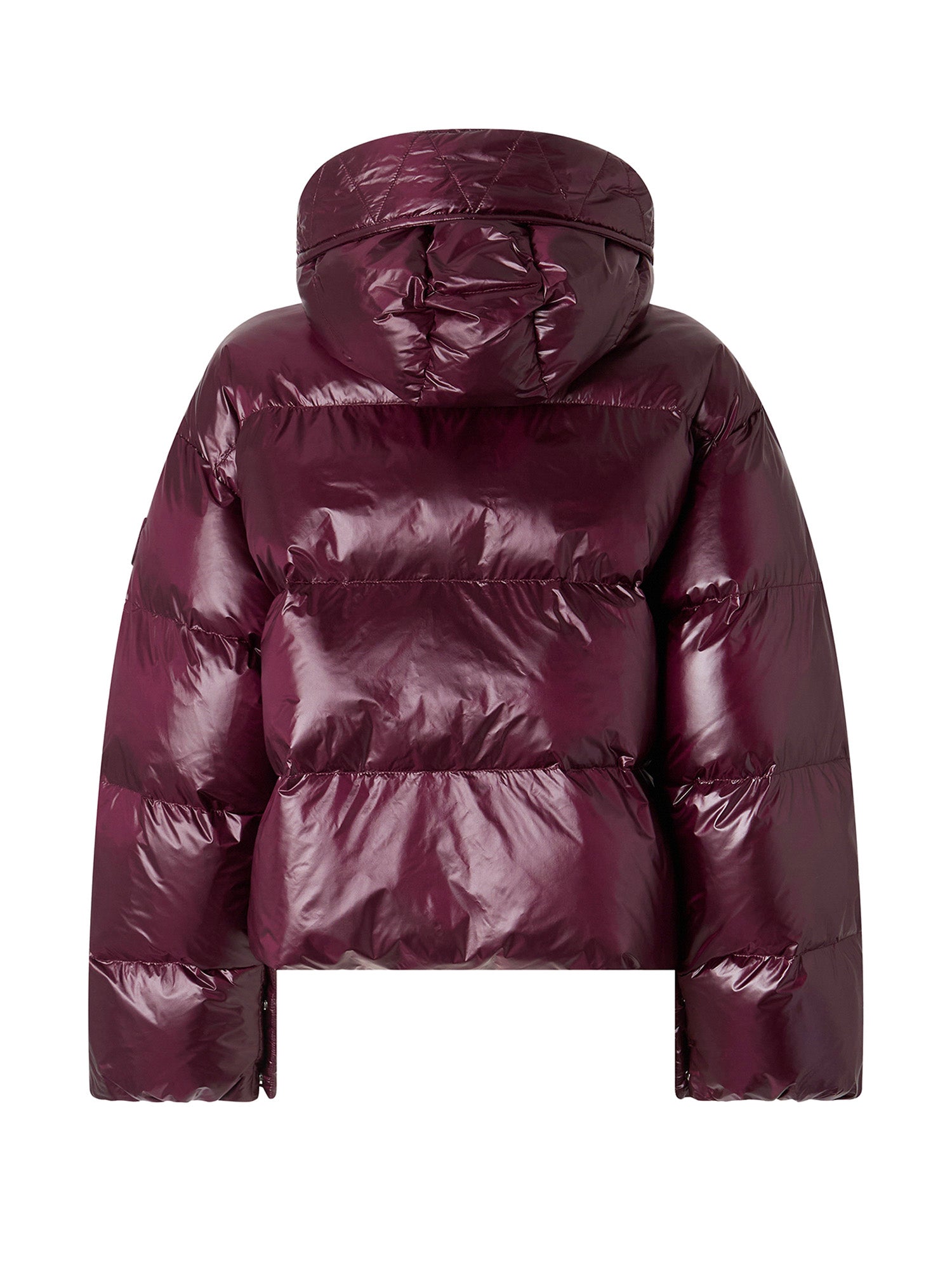Piumino imbottito in nylon 105656 A3FIRR7 PINKO 