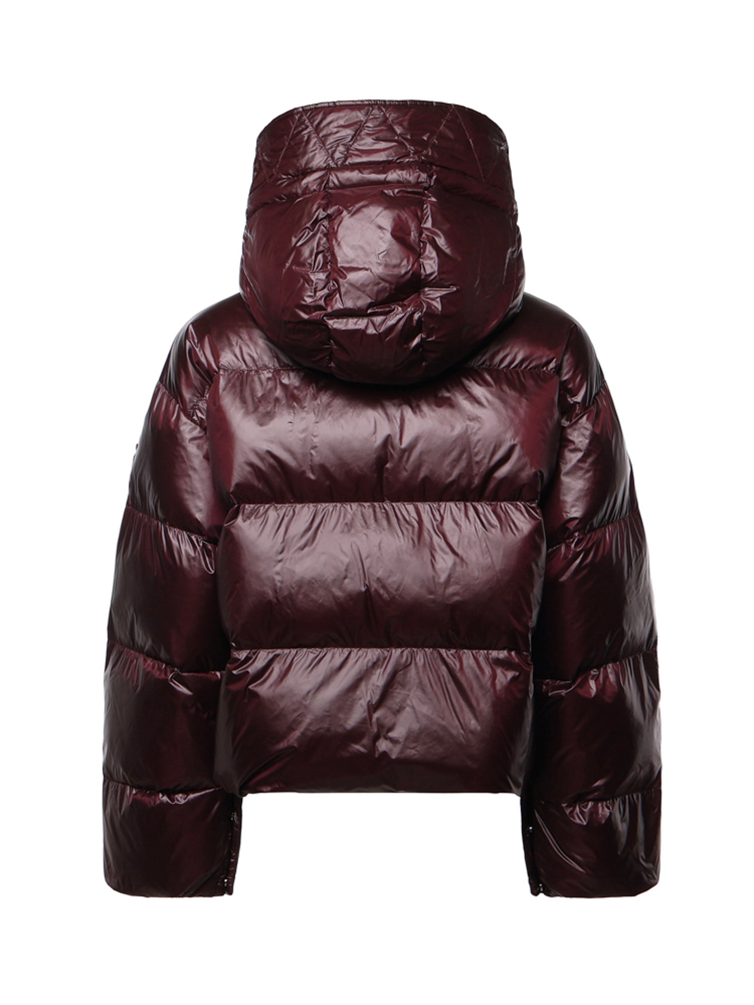 Piumino imbottito in nylon 105656 A3FIRR7 PINKO 