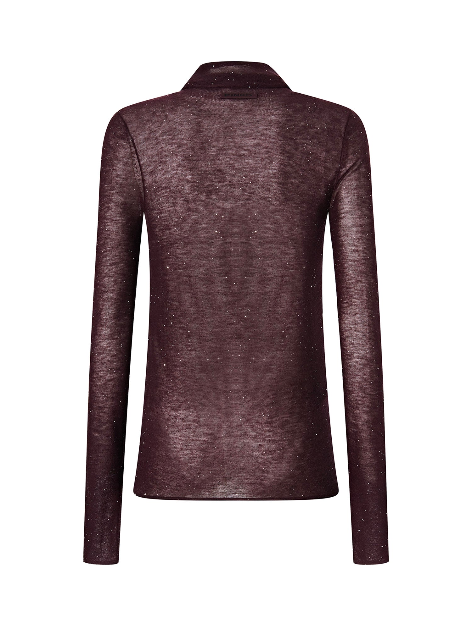 Maglia in lana con micro paillettes 105821 A2PMW63 PINKO 