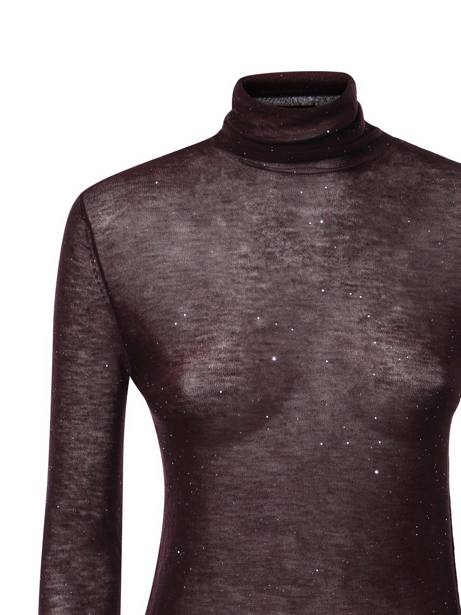 Maglia in lana con micro paillettes 105821 A2PMW63 PINKO 