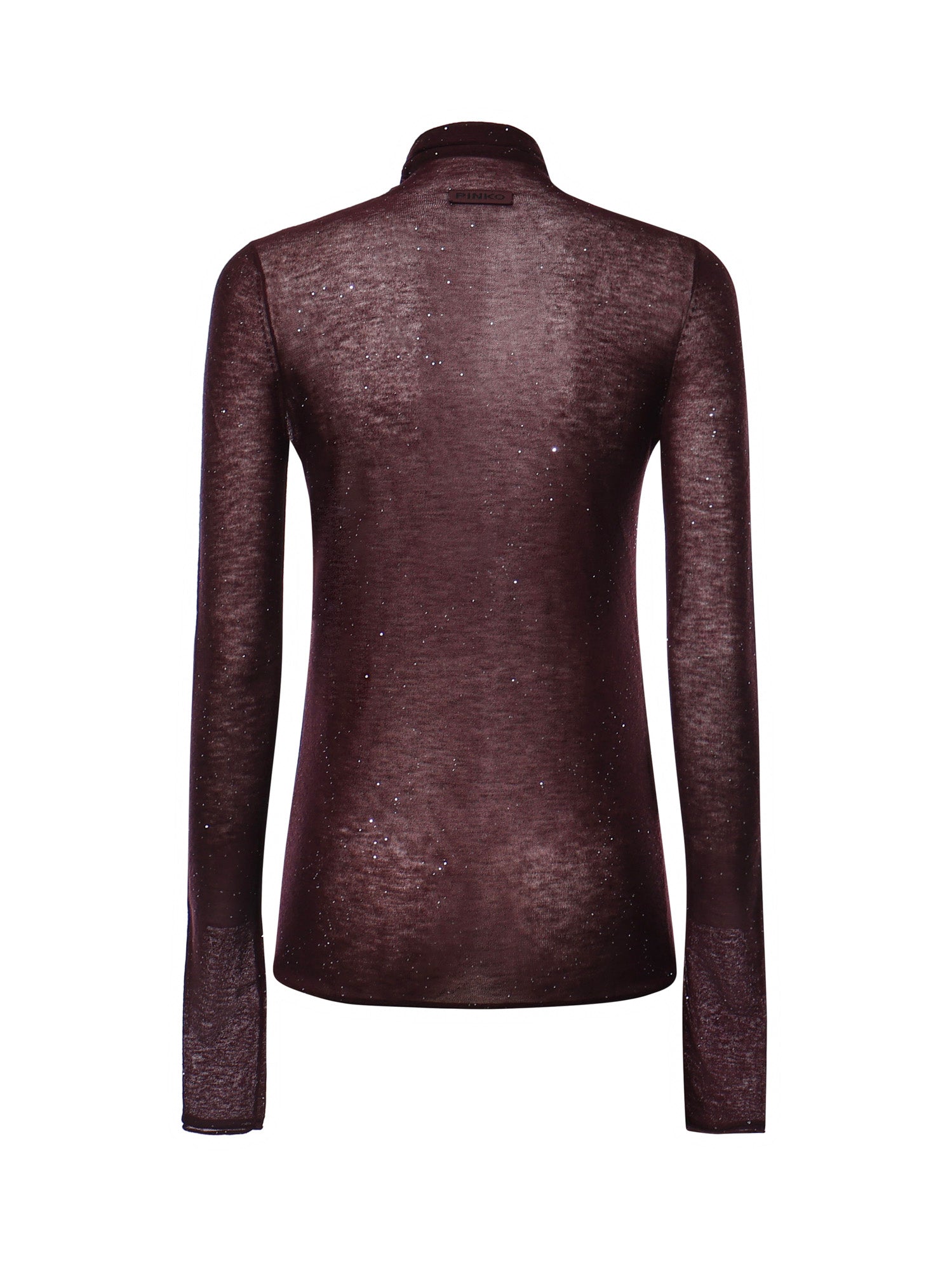 Maglia in lana con micro paillettes 105821 A2PMW63 PINKO 