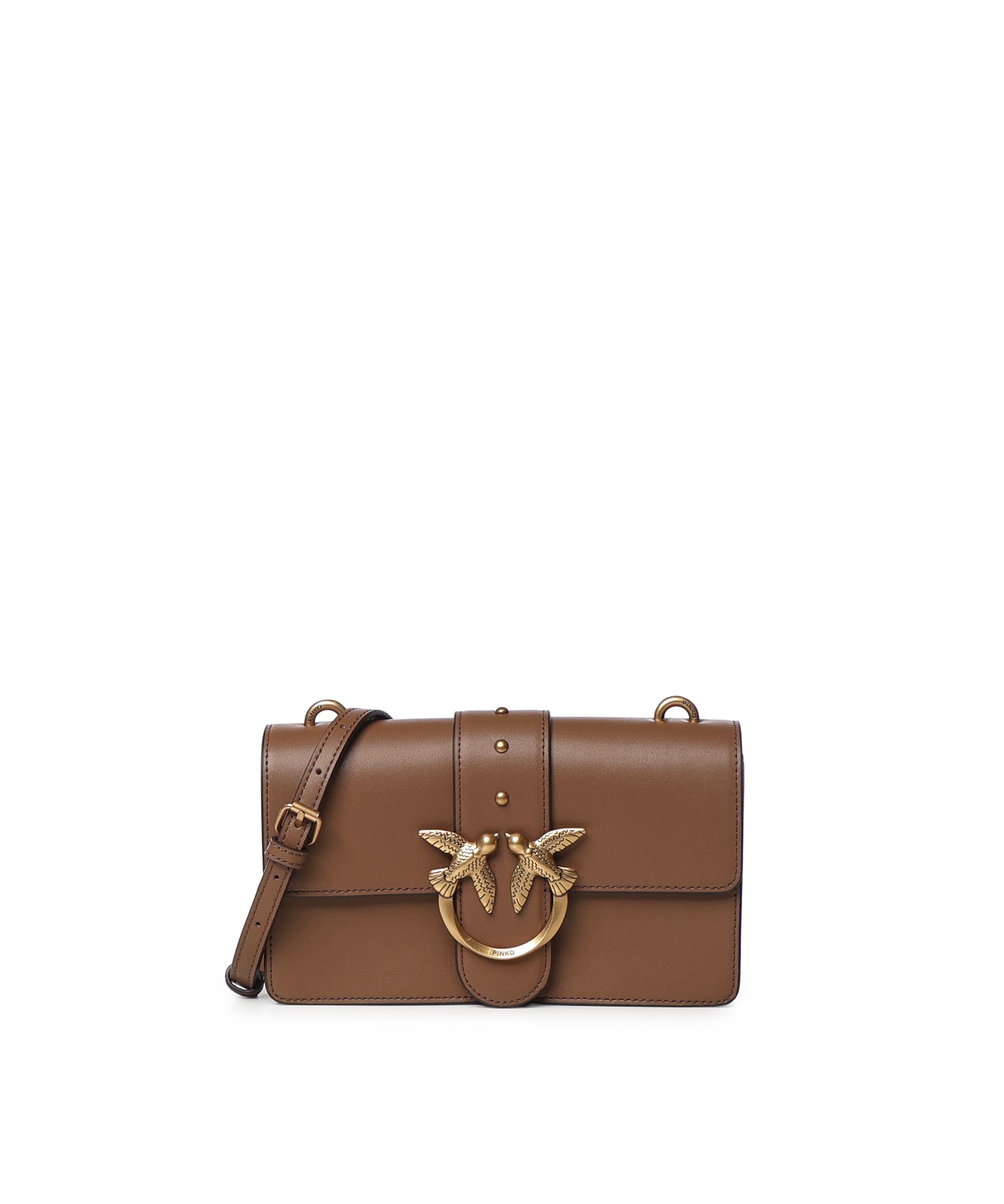 Borsa a tracolla piccola Love Bag One in pelle<BR/> 105856 A0F1M37Q PINKO 