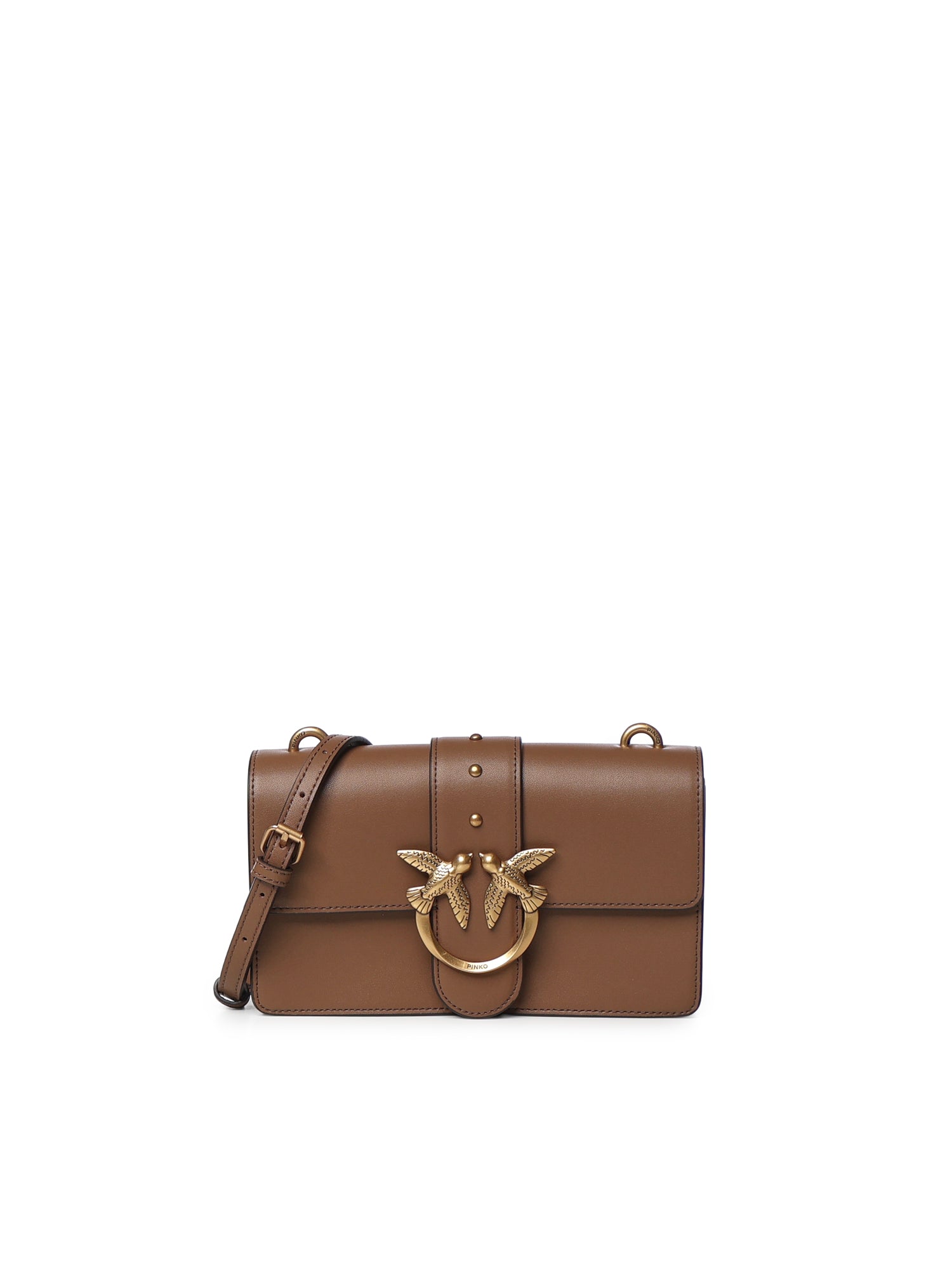 Borsa a tracolla piccola Love Bag One in pelle<BR/> 105856 A0F1M37Q PINKO 