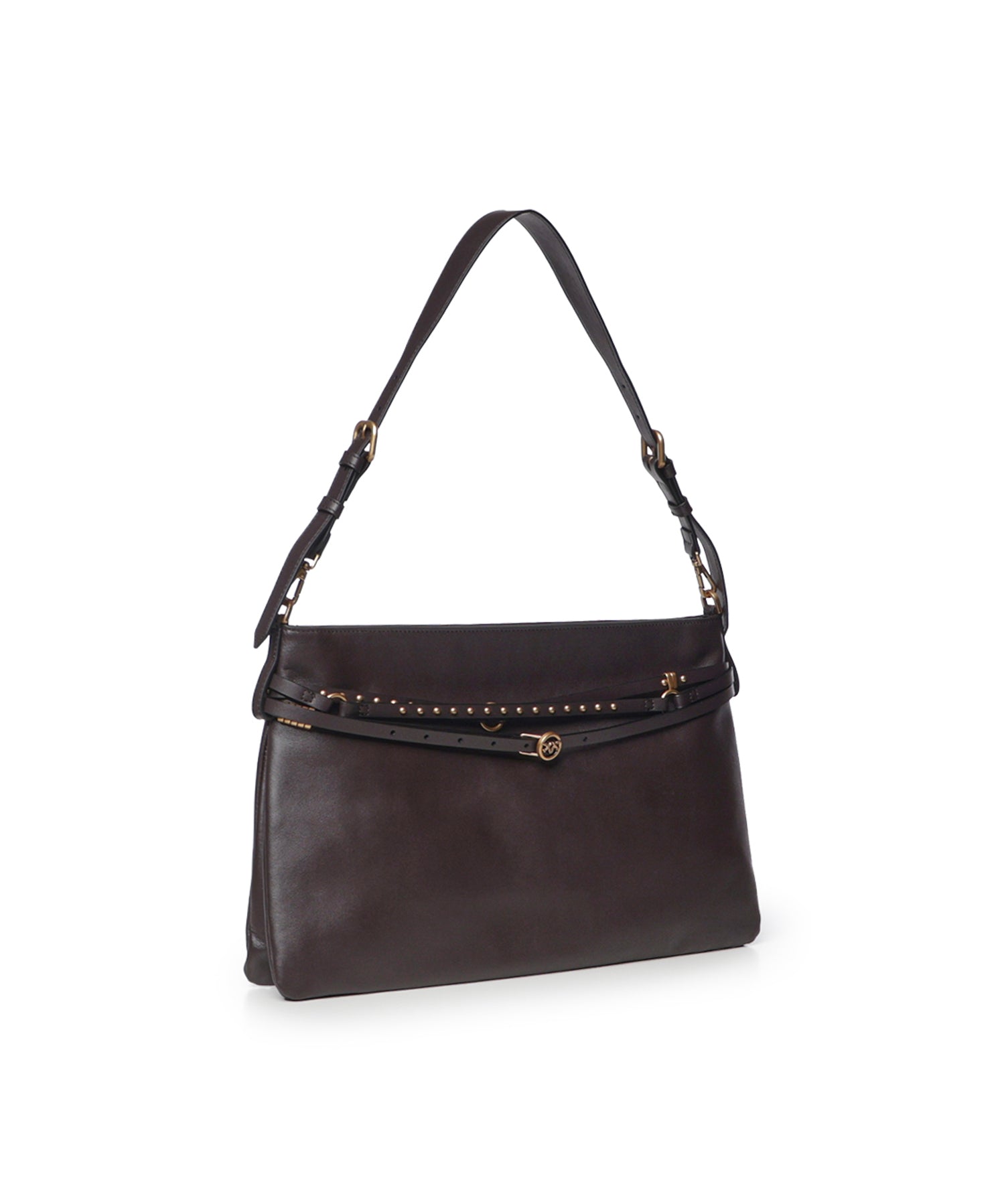 Borsa a spalla grande Belt Bag Big in pelle 105903 A0QOM12Q PINKO 