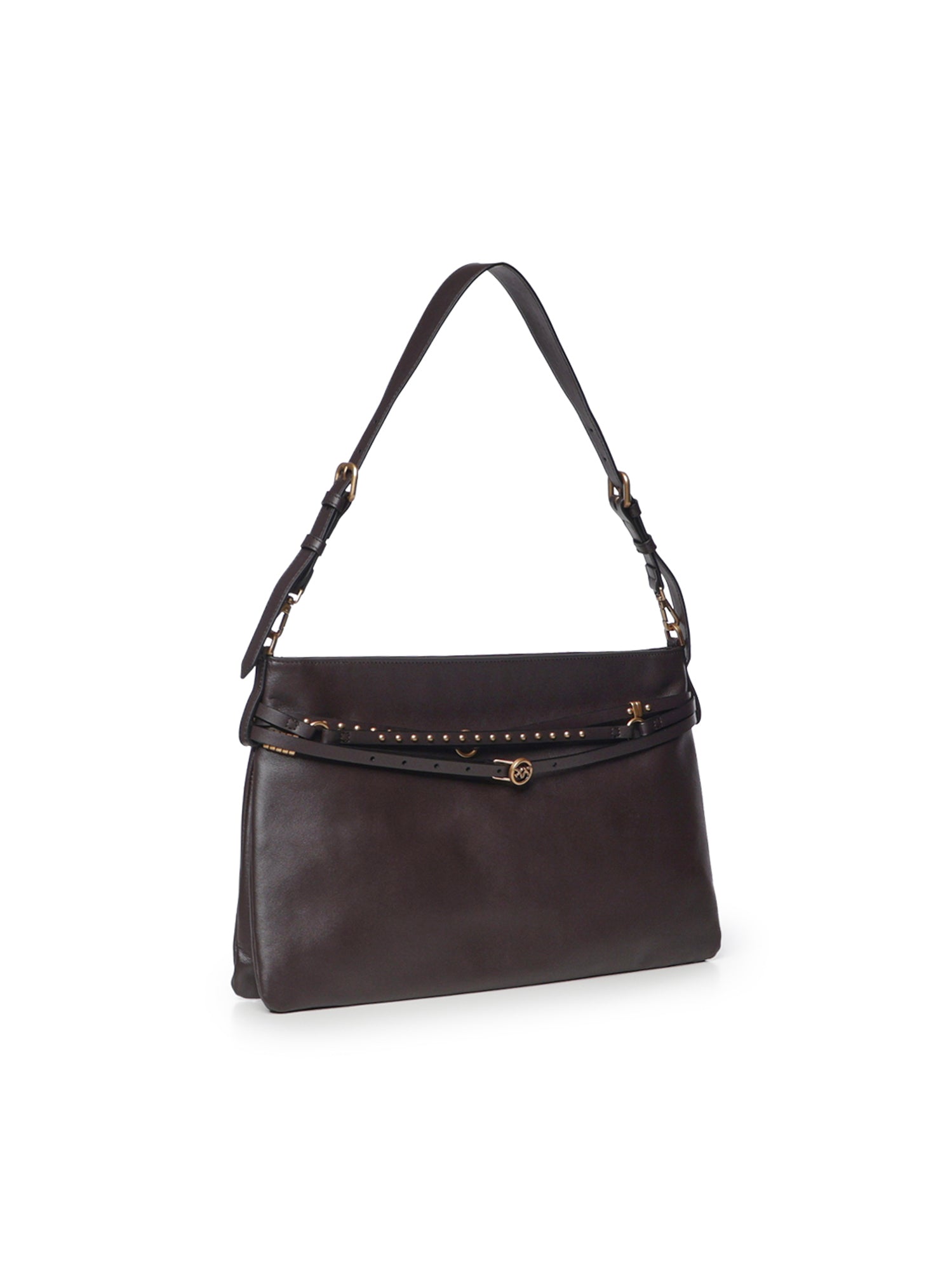 Borsa a spalla grande Belt Bag Big in pelle 105903 A0QOM12Q PINKO 