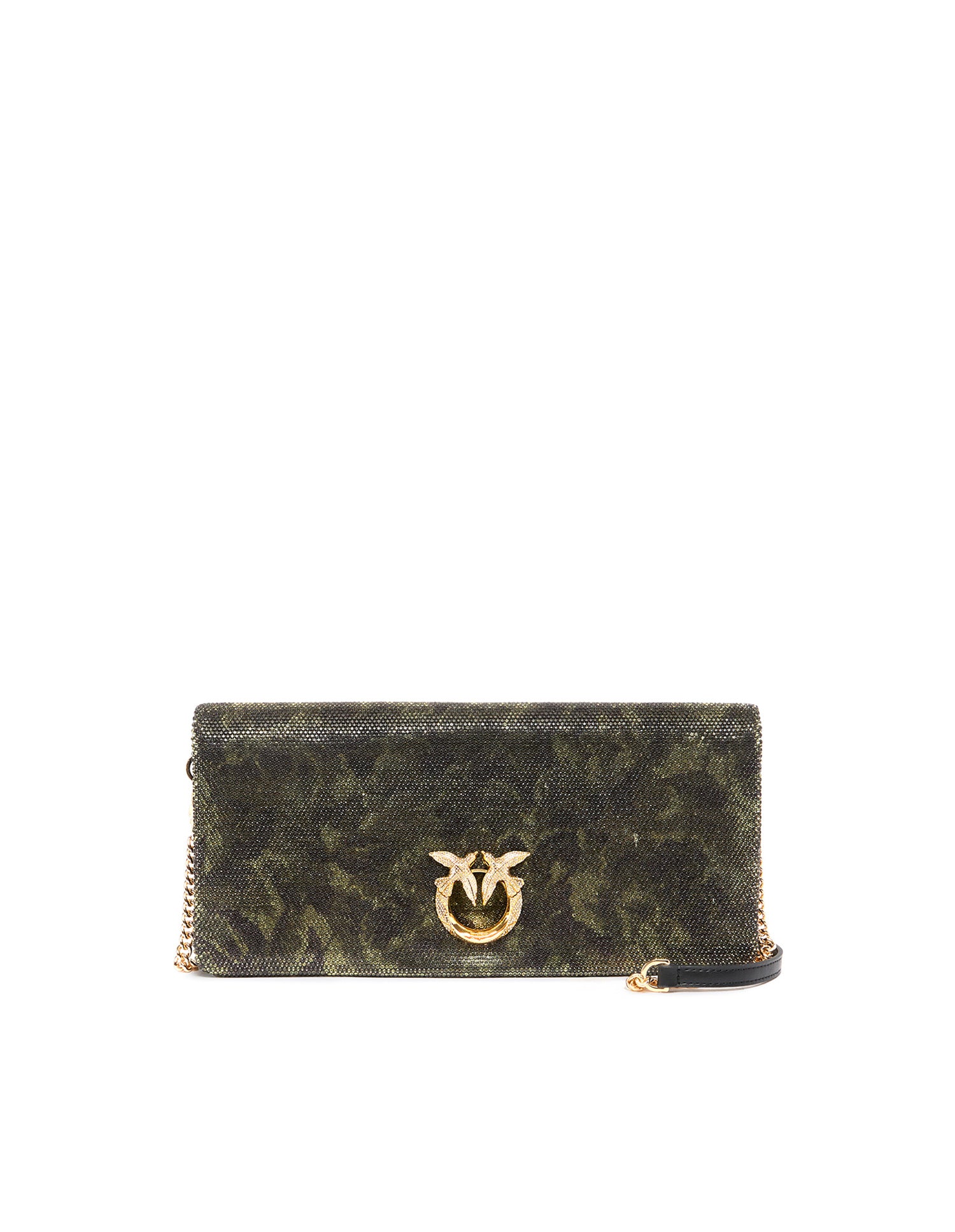 Pochette a tracolla media Love Bag Click Soft Horizontal 106022 A3LLST3Y PINKO 