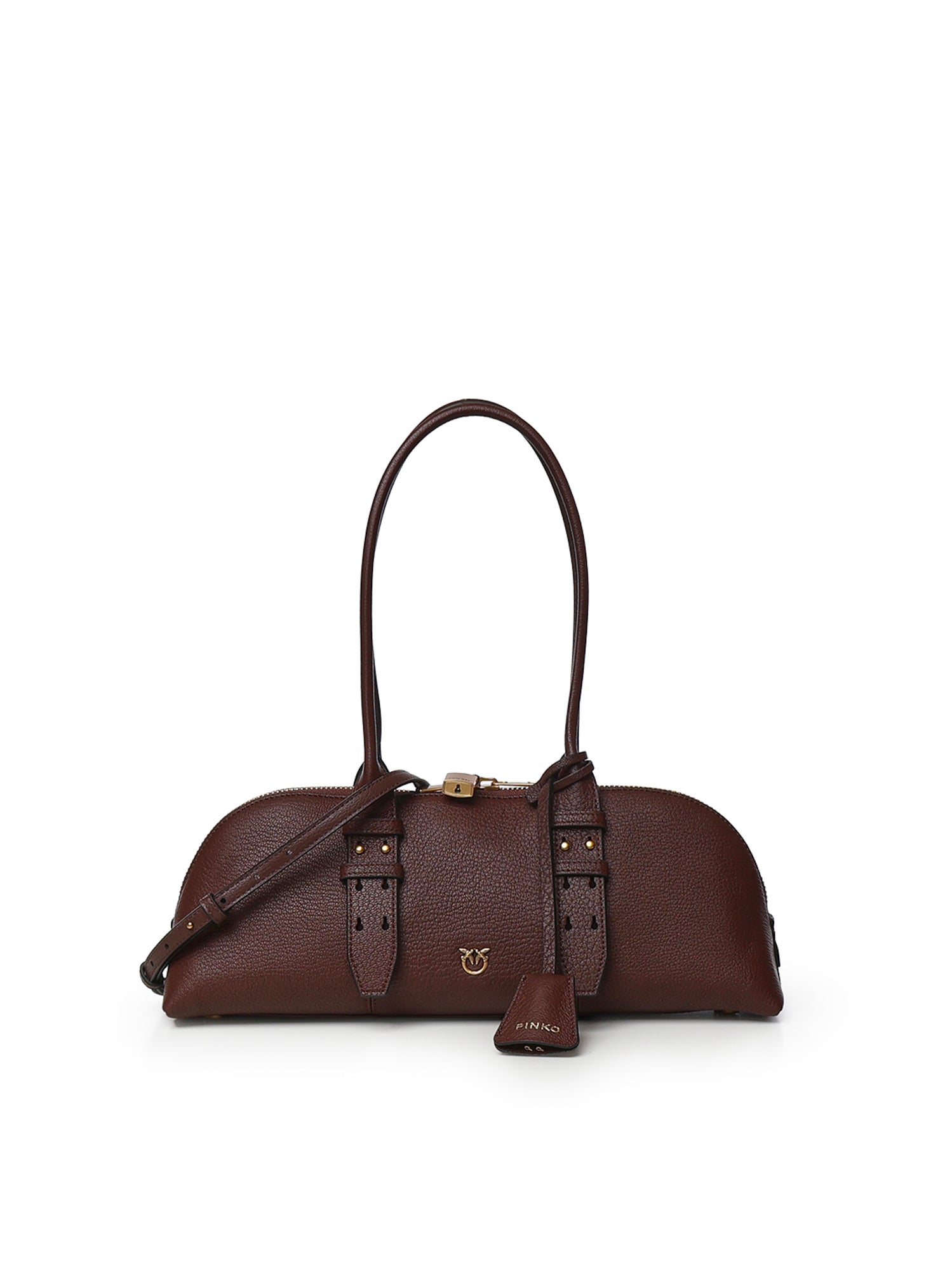 Borsa a spalla Escape Bag Horizontal in pelle 106169 A3CXL88Q PINKO 