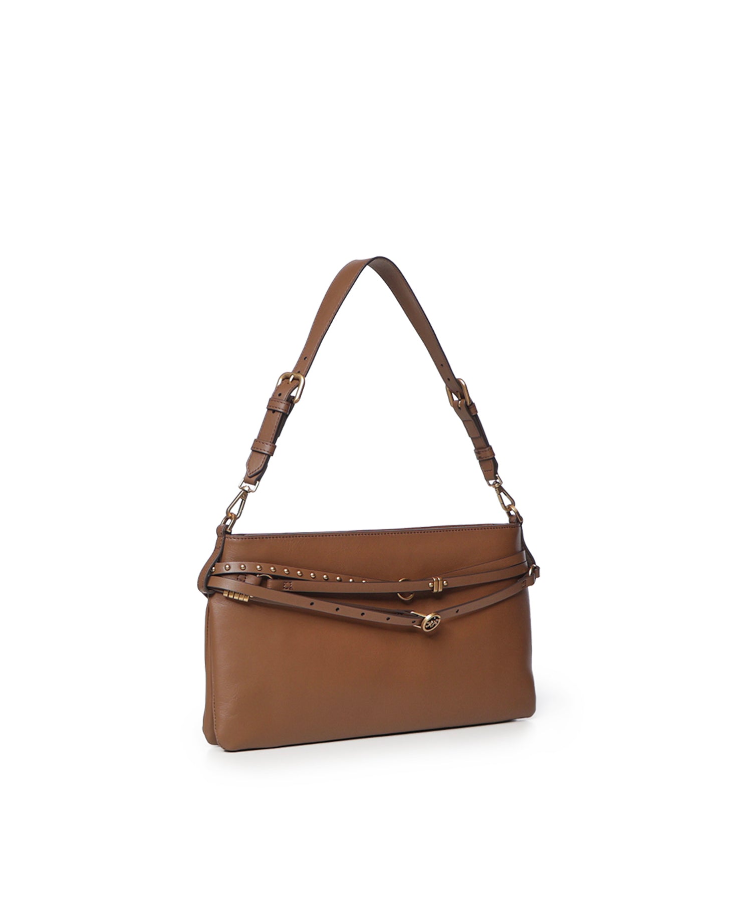 Borsa a spalla media Belt Bag in pelle 106176 A0QOM37Q PINKO 