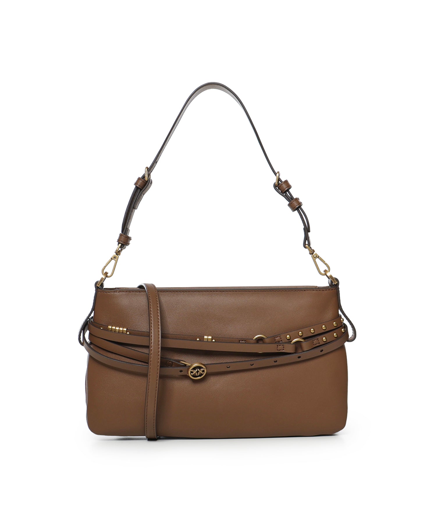 Borsa a spalla Belt Bag Mini in pelle 106177 A0QOM37Q PINKO 
