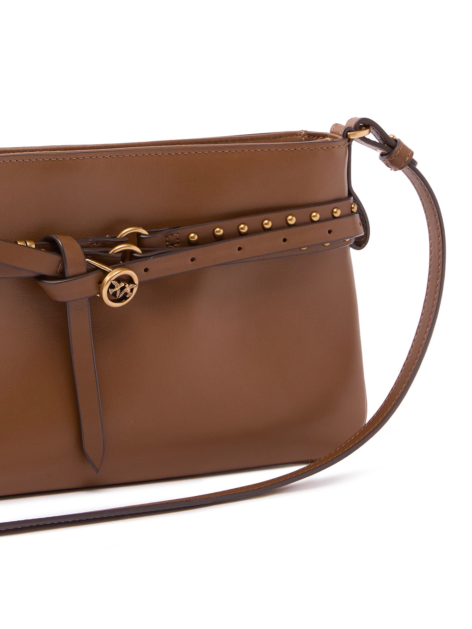 Borsa a spalla Belt Bag Mini in pelle 106177 A0QOM37Q PINKO 