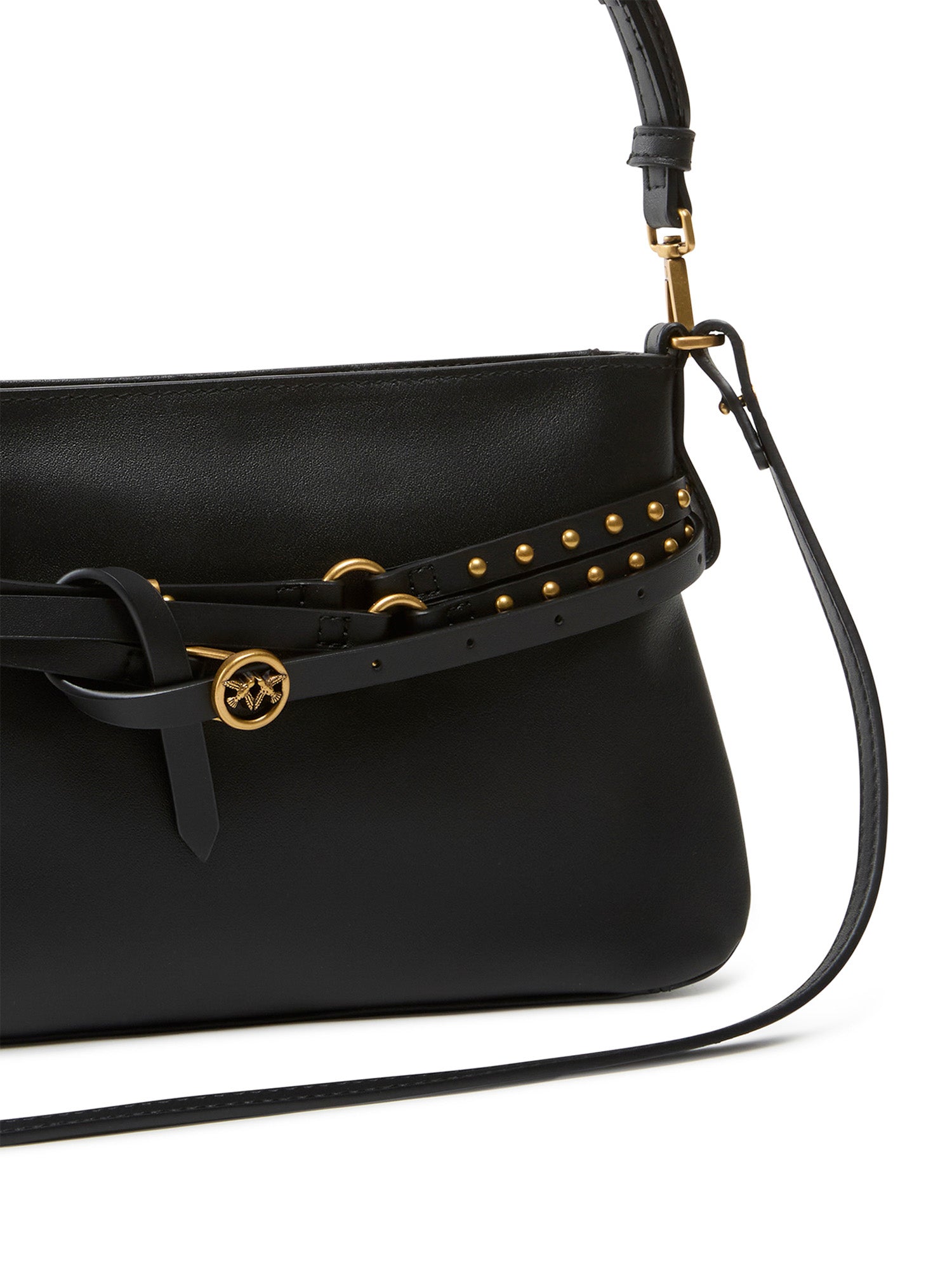 Borsa a spalla Belt Bag Mini in pelle 106177 A0QOZ99Q PINKO 