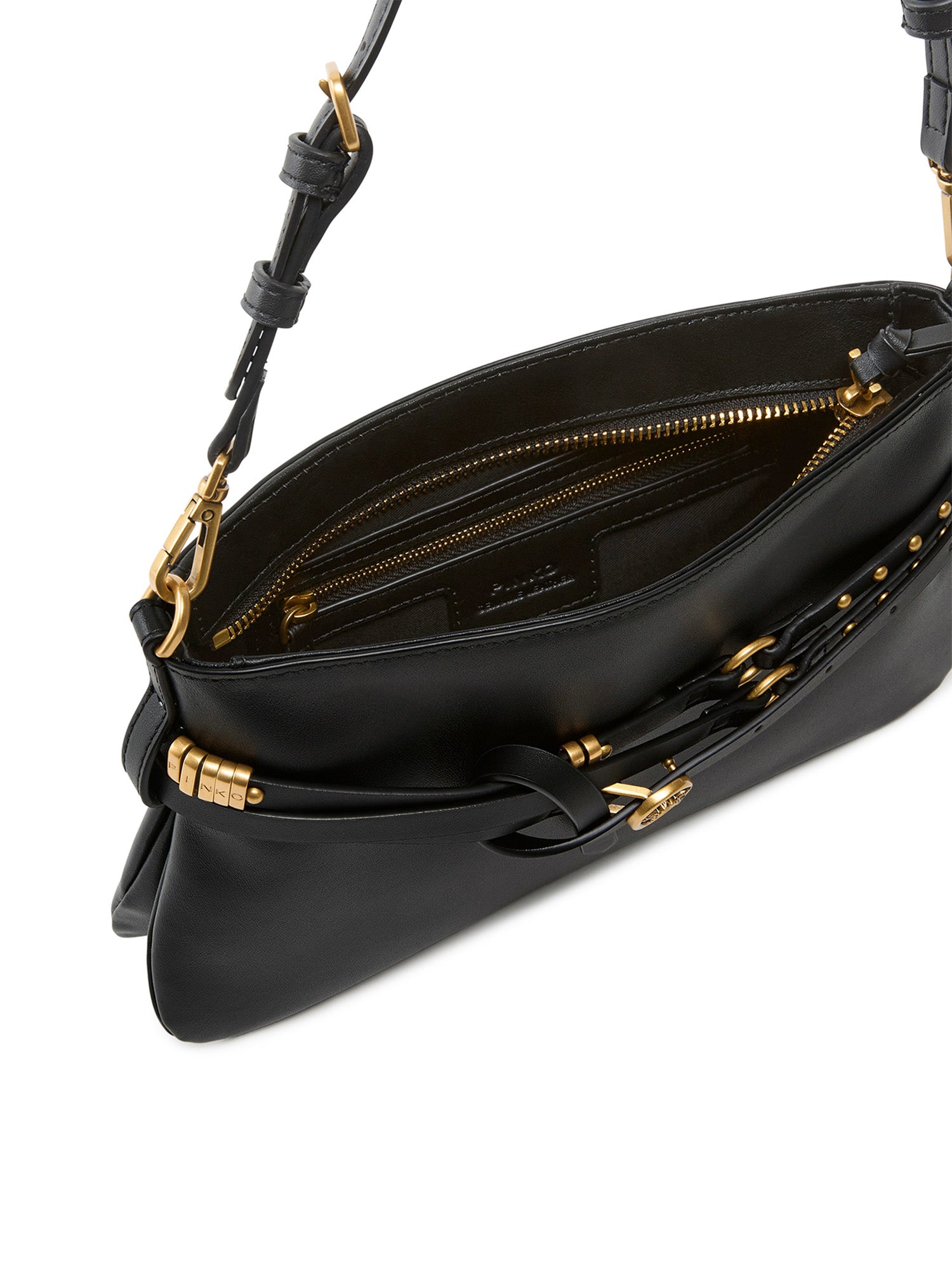 Borsa a spalla Belt Bag Mini in pelle 106177 A0QOZ99Q PINKO 