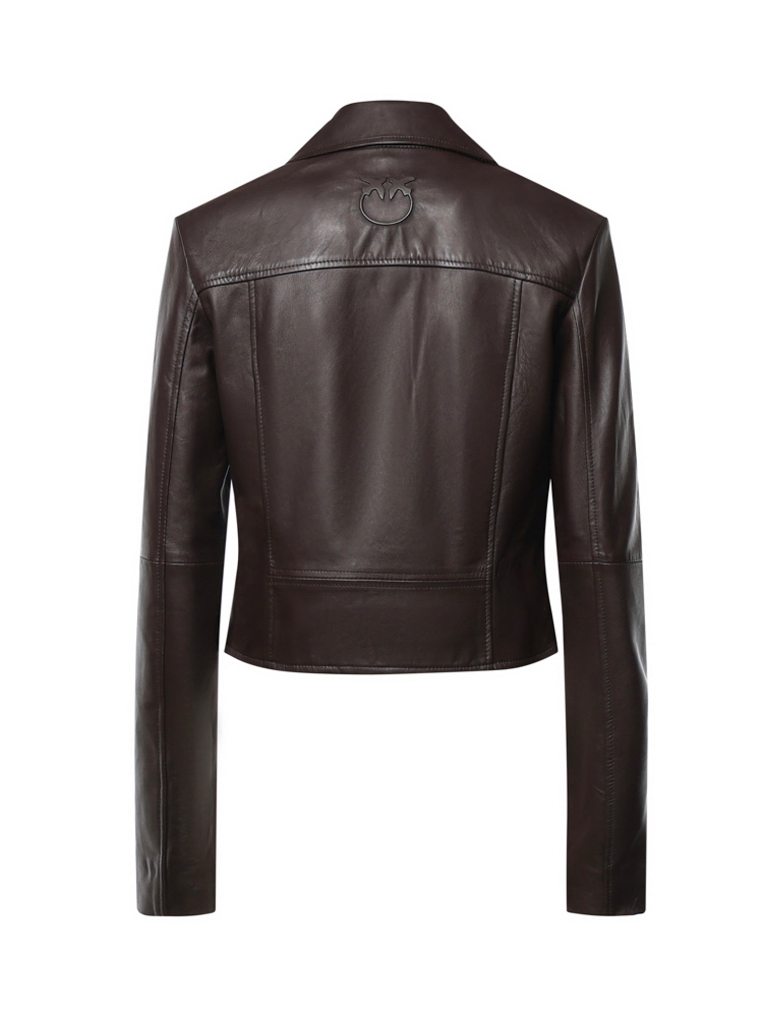 Giacca biker in nappa 106247 A3EBL72 PINKO 