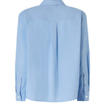 Camicia boxy in popeline 106248 A32LG52 PINKO 