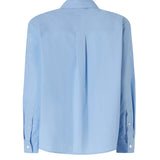 Camicia boxy in popeline 106248 A32LG52 PINKO 