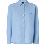 Camicia boxy in popeline 106248 A32LG52 PINKO 