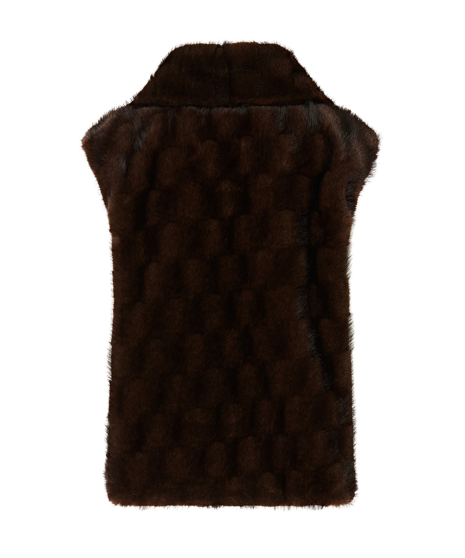Gilet effetto pelliccia con zip 106939 A3C5M11 PINKO 