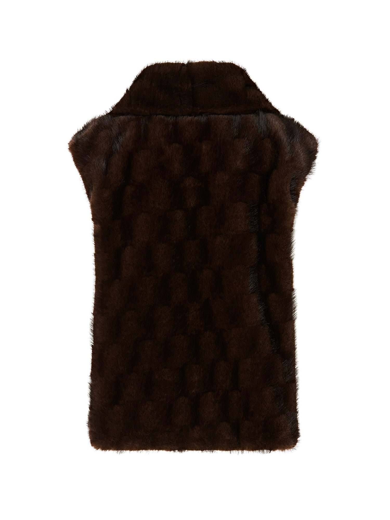 Gilet effetto pelliccia con zip 106939 A3C5M11 PINKO 