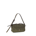 Borsa bauletto mini effetto suede con strass 106967 A3O8V65Y PINKO 