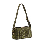 Borsa bauletto mini effetto suede con strass 106967 A3O8V65Y PINKO 