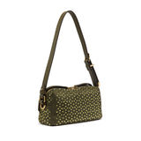 Borsa bauletto mini effetto suede con strass 106967 A3O8V65Y PINKO 