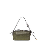 Borsa bauletto mini effetto suede con strass 106967 A3O8V65Y PINKO 