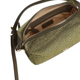Borsa bauletto mini effetto suede con strass 106967 A3O8V65Y PINKO 