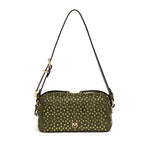 Borsa bauletto mini effetto suede con strass 106967 A3O8V65Y PINKO 