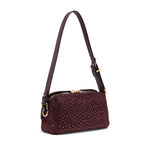 Borsa bauletto mini effetto suede con strass 106967 A3O8W34Y PINKO 
