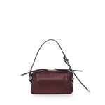 Borsa bauletto mini effetto suede con strass 106967 A3O8W34Y PINKO 