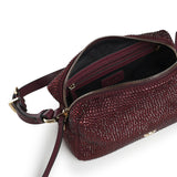 Borsa bauletto mini effetto suede con strass 106967 A3O8W34Y PINKO 